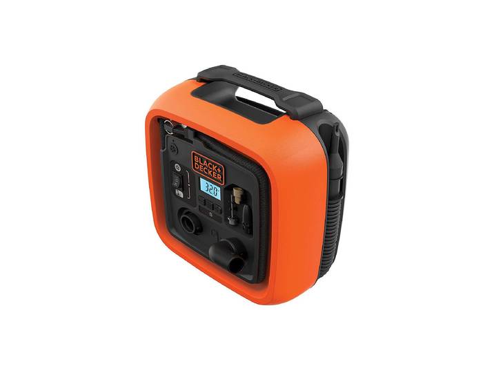 Kompressor BLACK + DECKER ASI400 11 bar , orange (ohne farbbezeichnung), Kompressoren, Kompressor