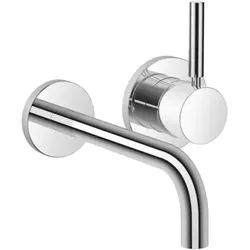 Dornbracht Meta Fertigmontageset 36862660-00 für Wand-Einhebelmischer, Biegeradius von 90°, ohne Ablaufgarnitur, chrom