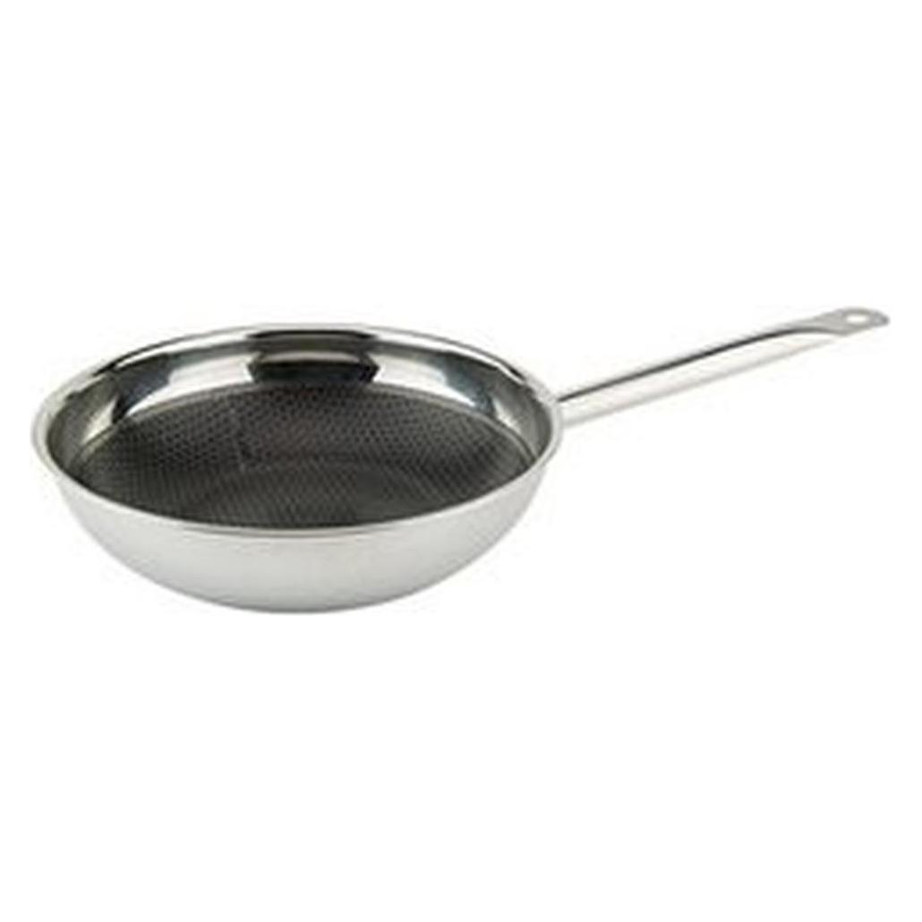 Ilsa 1514 Profi-Wok 28cm Dreischicht (Aluminium, Edelstahl, 28 x 11 cm) (15140280ICV)