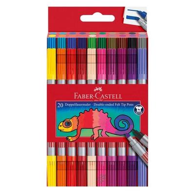 Faber-Castell Doppelfasermaler 20er Etui