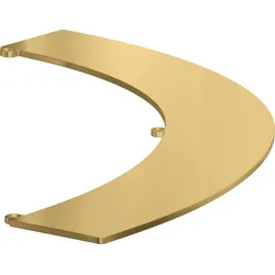 hansgrohe AXOR Suite Ablage, Metall, 505x636mm, 42006990, Farbe: Polished Gold Optic