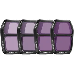 Freewell Air 3S Filters (Drohnen Filter, DJI Air 3s), Drohne Zubehör, Schwarz