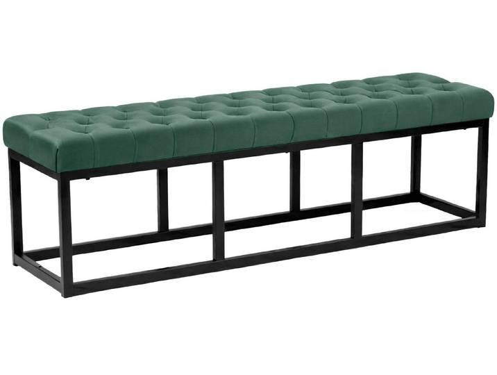 furnicato Sitzbank Polson 150x37x42 cm grün (1-St)