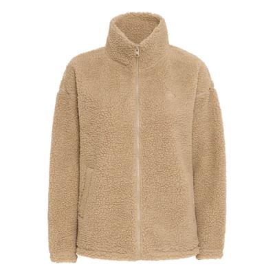 Fleecejacke OXMO "Fleecejacke OXTovine", Damen, Gr. M, beige (dune), Obermaterial: 100% Polyester PES., Jacken Fleecejacke