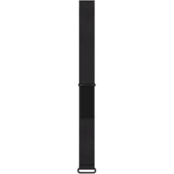 Garmin Cirqa Ersatzband (Echtleder, Textil), Uhrenarmband, Schwarz