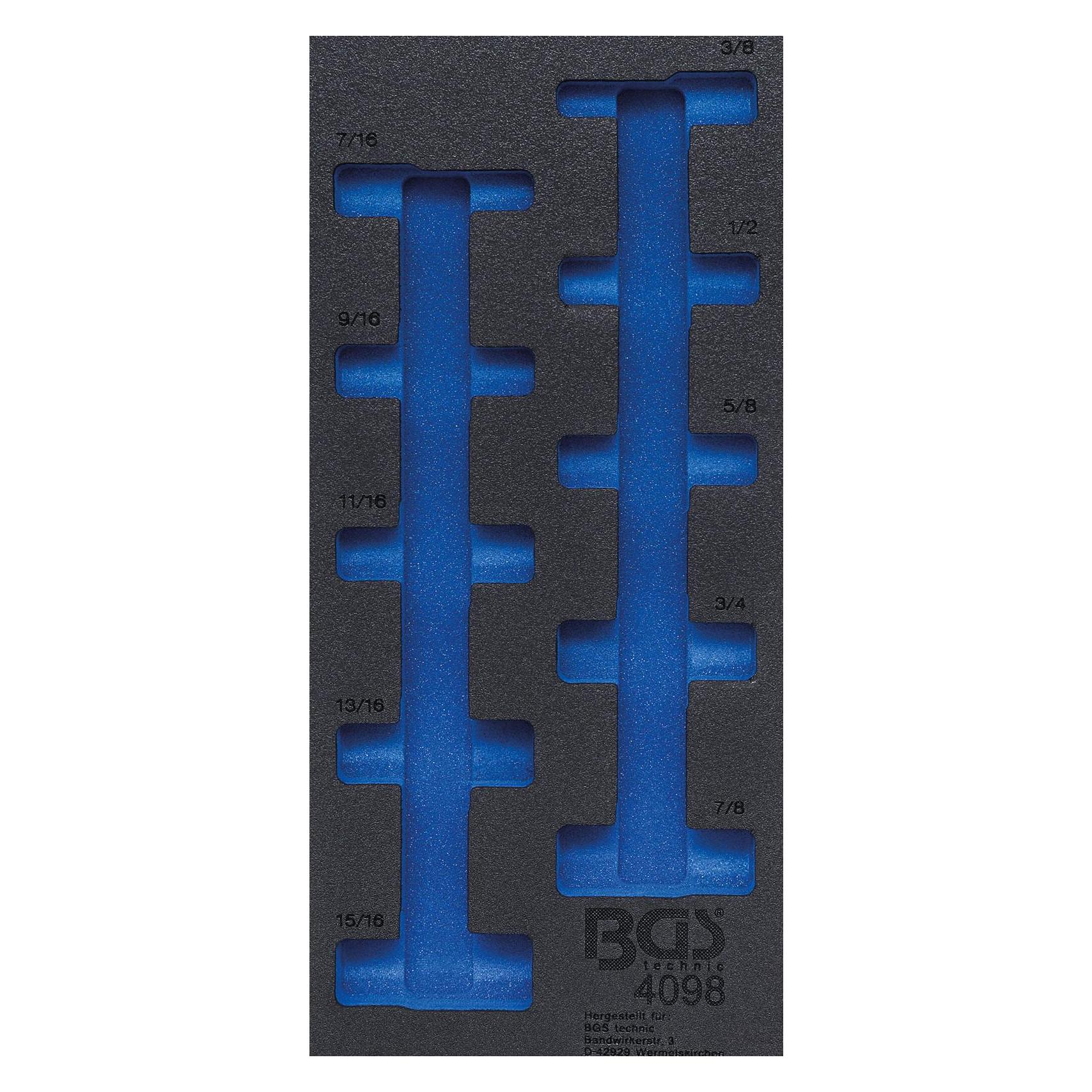 BGS Werkstattwageneinlage 1/3 leer für Art. 4098 (4098-1)