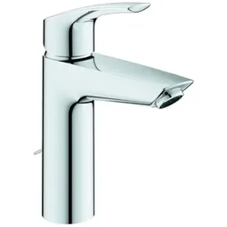 Grohe Eurosmart Einhand-Waschtischbatterie, M-Size, Ausladung 121mm, versenkbare Kette, EcoMode, 2339430E