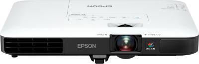 3LCD Projektor EPSON EB-1780W, mobil, HD Ready WXGA, 3.000 Lumen, 10.000:1 Kontrast, weiß