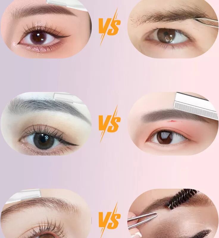 INF Tondeuse à Sourcils Électrique AE824A - Épilation Précise et Indolore