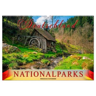 Deutschland - Nationalparks (Wandkalender 2027 DIN A2 quer), CALVENDO Monatskalender