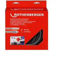ROTHENBERGER Spirale 10mmx7,5m mit Stahlseele+Kupplung - 72423