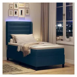 vidaXL, Boxspringbett, Alexandria (Linien-Design) (80 x 200 cm)