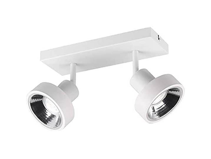 Trio Leuchten Spotlight Leon 800700231, metaal wit mat, excl. 2x GU10