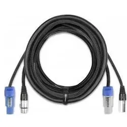 PD Connex CX05-10 Powercon - XLR 3 Pole, male 10 m (10 m, XLR Kabel), Audiokabel
