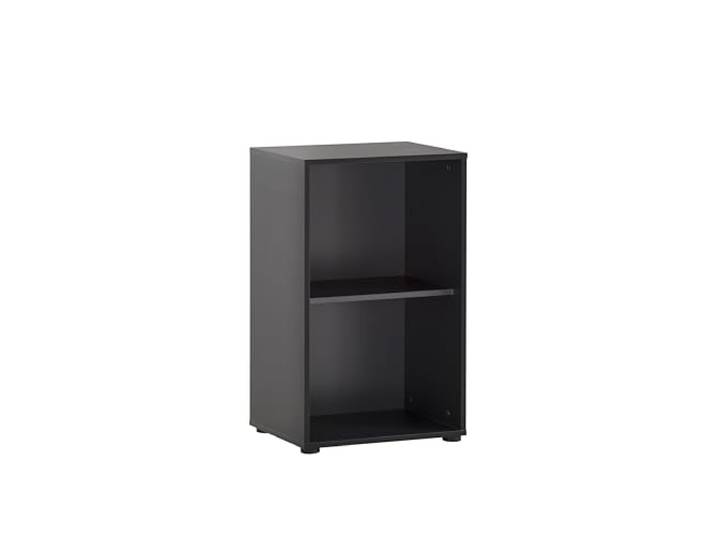 Schildmeyer Hank 701969 Étagère\, Noir mat\, 51 x 41 x 83\,6 cm