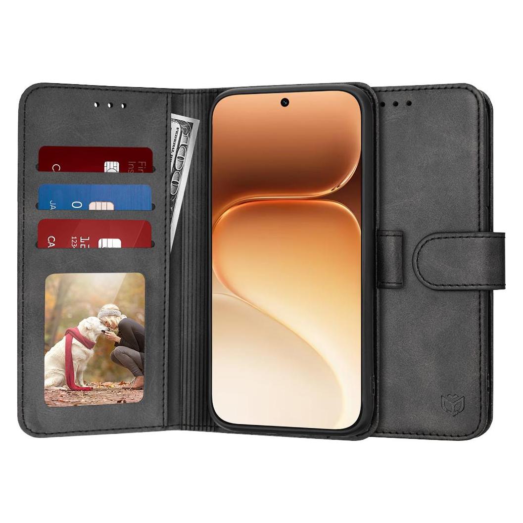 Techsuit - Diary Book - Honor 600 - Black (Honor 600) (69193471)