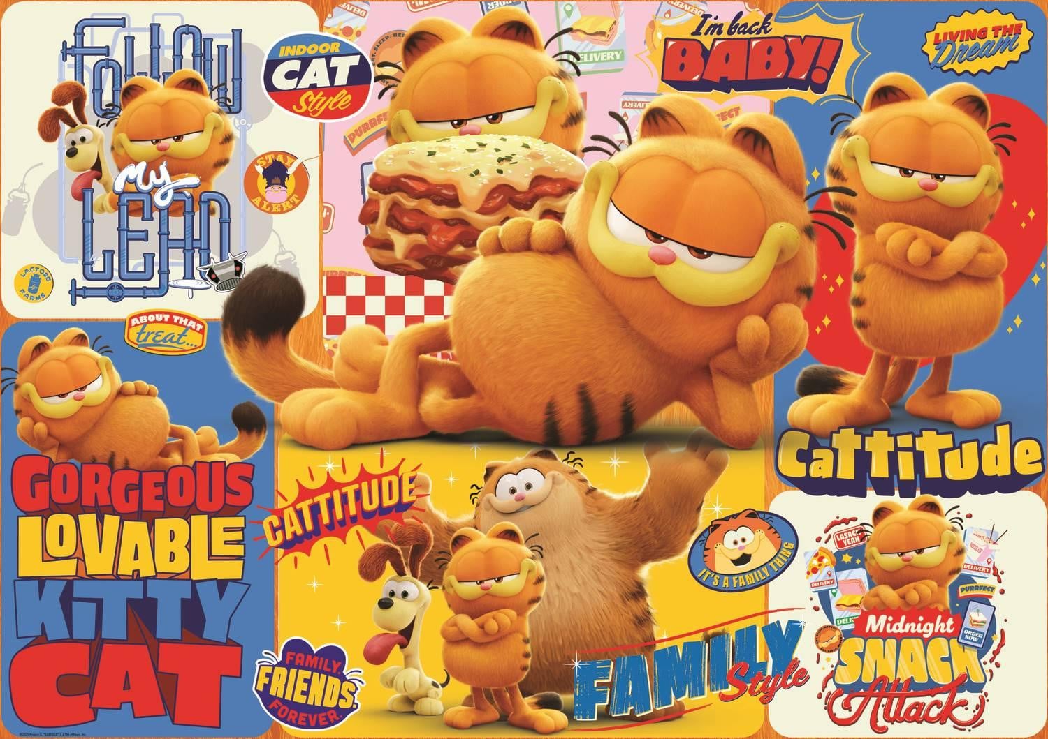 Trefl Puzzel Garfield's avonturen - 1000 stukjes
