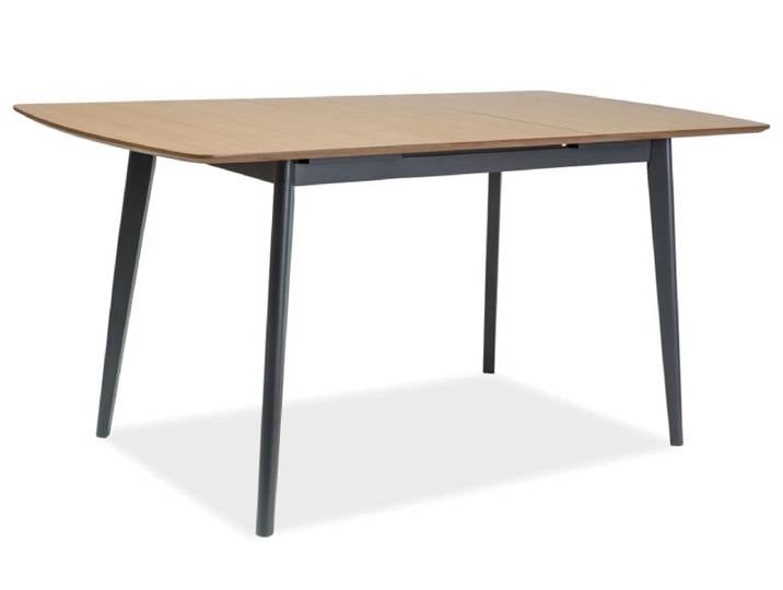 AKTION Esstisch VITRO II mit Tischplatte in Eiche Dekor 120(160)x80, ausziehbar II. Wahl