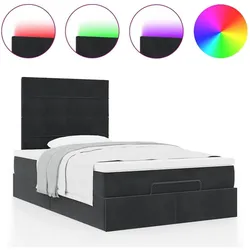 vidaXL, Bett, Indenor (Block mit Quadraten) (120 x 190 cm)