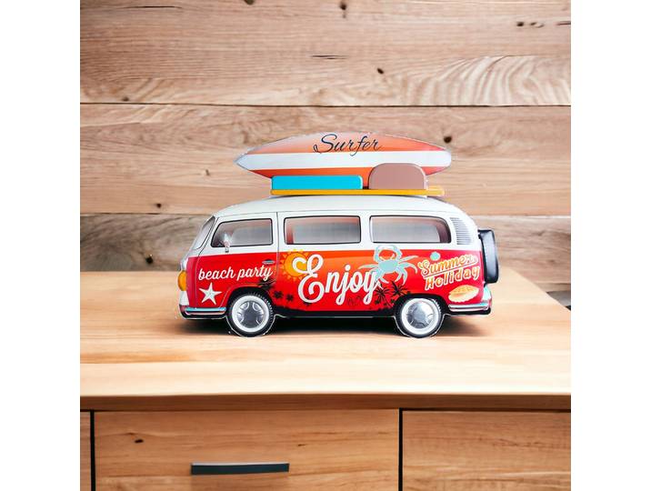 Plaque publicitaire en Relief Combi Surfer Enjoy