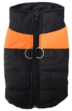 Uplift Treasures Waterproof Warm Dog Winter Jacket Vest orange 3xl