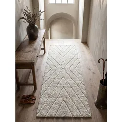 Shaggy-Teppich Polypropylen Creme 80x150 cm - ATRIO   Kadima Design