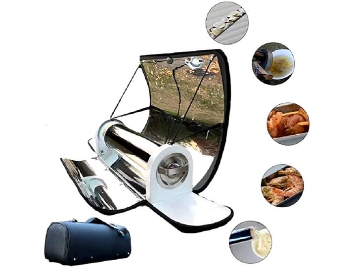 Four solaire portable 4,5L, kit de cuisson solaire, barbecue solaire, four solaire, four de cuisson solaire