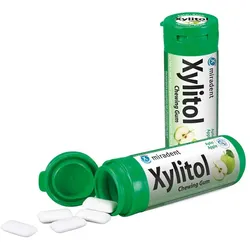 miradent Xylitol Chewing Gum Apfel 30 g Kaugummi
