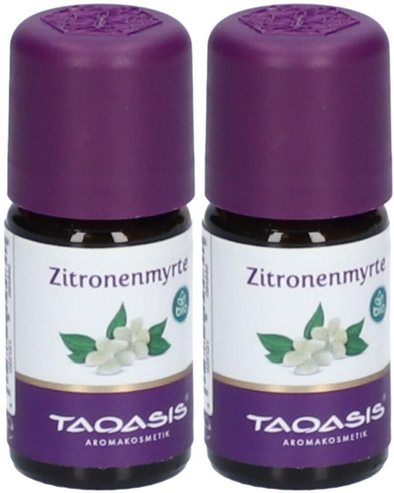 TAOASIS Zitronenmyrte citriodora Bio ätherisches Öl 2x 2x5 ml Ätherisches