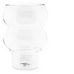 Mulex Glas 12-Teilig Two Bubble Cocktail- 500ml - Heißgetränke Kaffeeglas