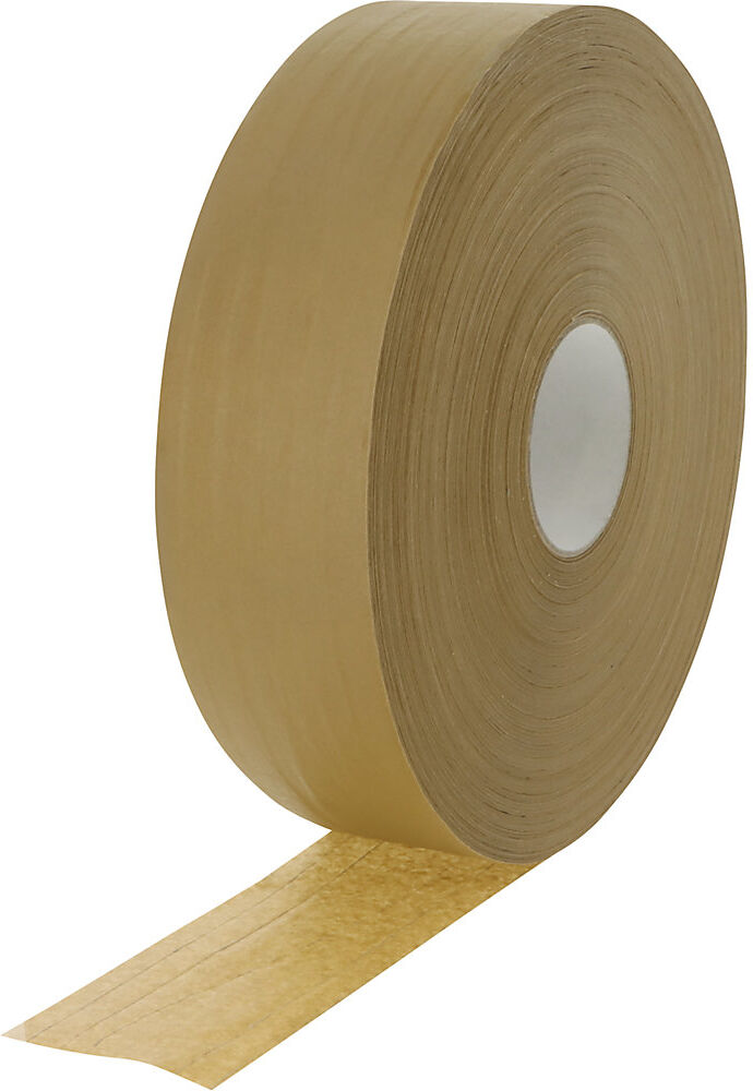 ratioform Papier-Maschinenklebeband E-Commerce, fadenverstärkt, Naturkautschuk, Bandbreite 75 mm, 500 m, ab 10 VE