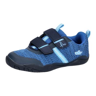 Sneaker LICO "Barfußschuh Aride V", Kinder, Gr. 34, blau, Synthetik, Schuhe Sneaker