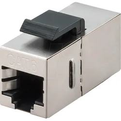 GOOBAY 96100 - Keystone RJ45 Buchse > Buchse Cat.6, STP