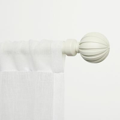 ATI Home Lawson Window Curtain Rod and Finial Set
