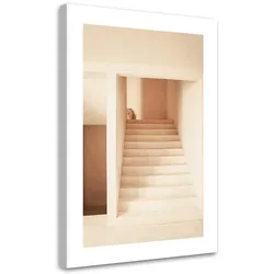 WANDBILD ästhetische treppe