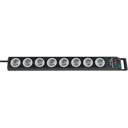 Brennenstuhl Super-Solid Steckdosenleiste 8-fach 2,5m schwarz