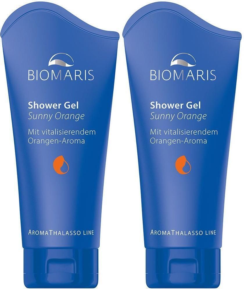 Biomaris Shower gel sunny orange 2x 2x200 ml Gel