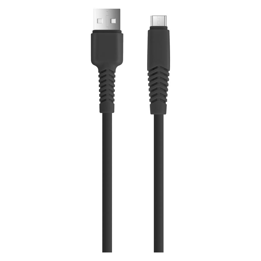 Setty USB - Mikrokabel 3 m 2A KSA-M-321 schwarz (3 m, USB 1.0, 10 W) (38860544)