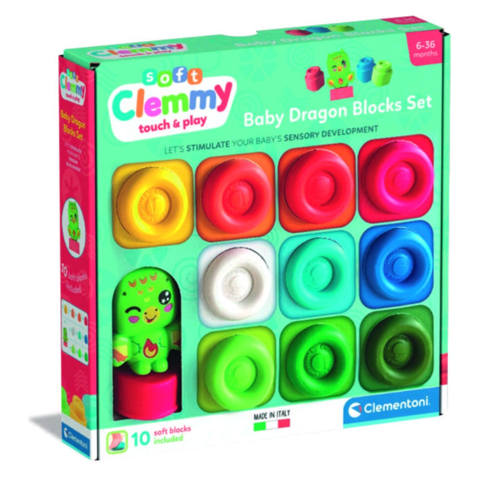 Clementoni CLE BABY Clemmy zestaw Smok 17980 (320.17980)