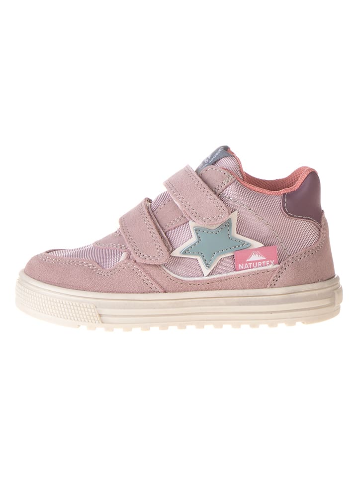 Naturino Leder-Sneakers "Comy" in Rosa - 24