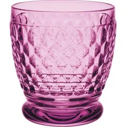 Villeroy & Boch Boston Coloured Becher / Wasserglas / Saftglas / Cocktailglas Berry 10cm 200ml