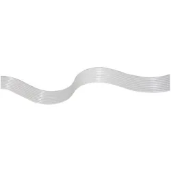 Econ Flachbandkabel Rastermass, Elektronikkabel + Stecker, Grau