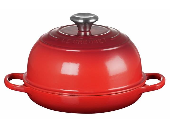 LE CREUSET Brot Bräter 24cm Kirschrot, rot, Gusseisen
