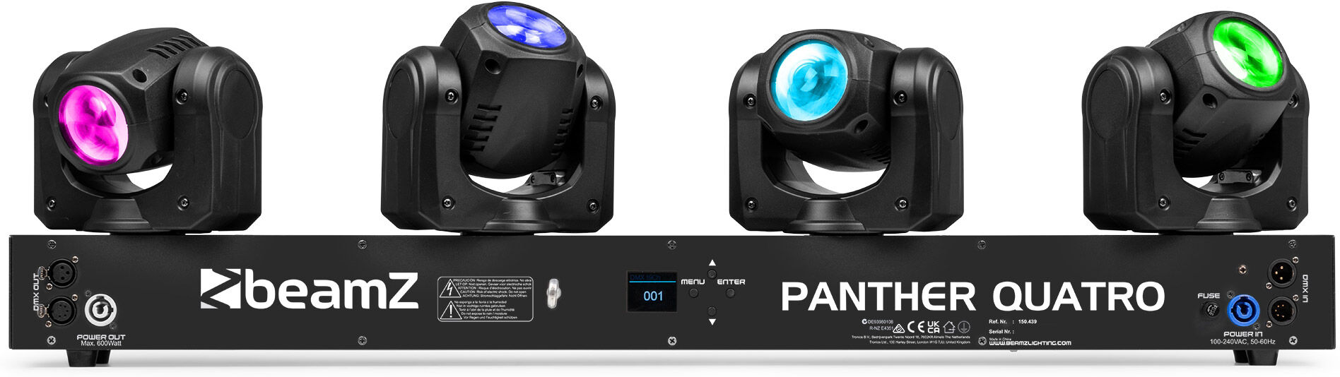 Beamz Panther Quatro Balken