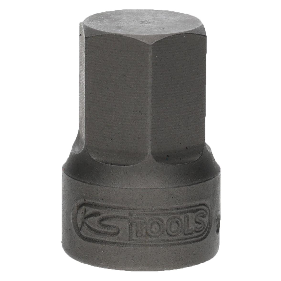 KS Tools 1/4" Bit-Stecknuss Innensechskant, 10 mm, extra kurz (10 mm) (911.1891)