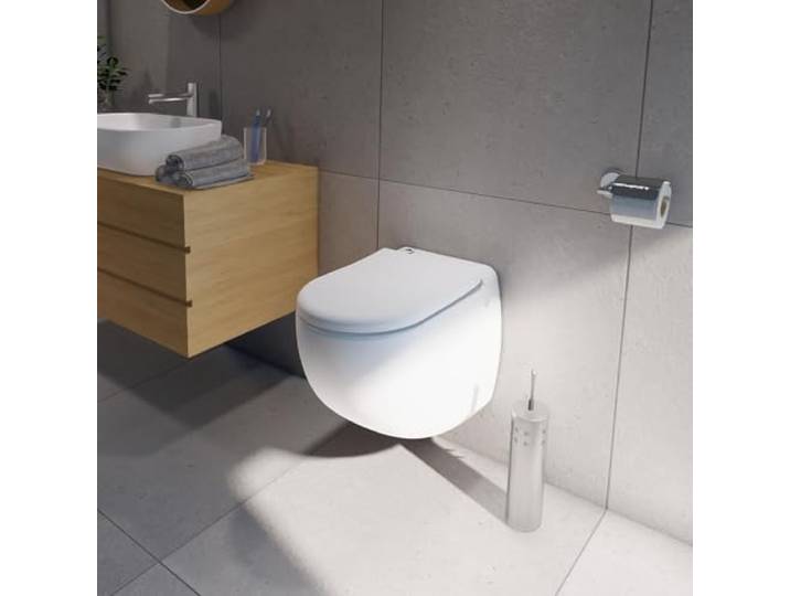SFA - Sanicompact Comfort - WC Mural Broyeur Intégré - Contemporain - Châssis Réglable - Raccord Lave-Mains - Double-Chasse Eco+ - 51dB - Entretien Facile - 42 x 51\,5 x 42>51cm - 550W - Made In France