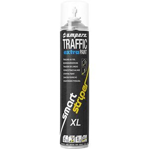 AMPERE Markierungsspray Traffic Extra Paint XL, weiß, Langzeit, 750 ml