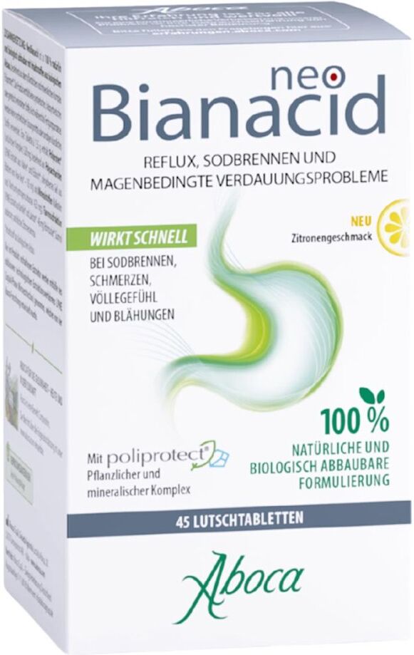 Aboca Neo Bianacid Lutschtabletten Zitronengeschmack