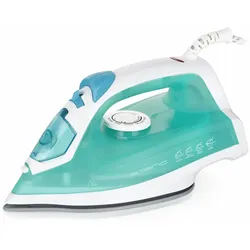 Emerio SI-110298.4 Bügeleisen Dampfbügeleisen Keramik-Bügelsohle 2000 W Grün, Weiß