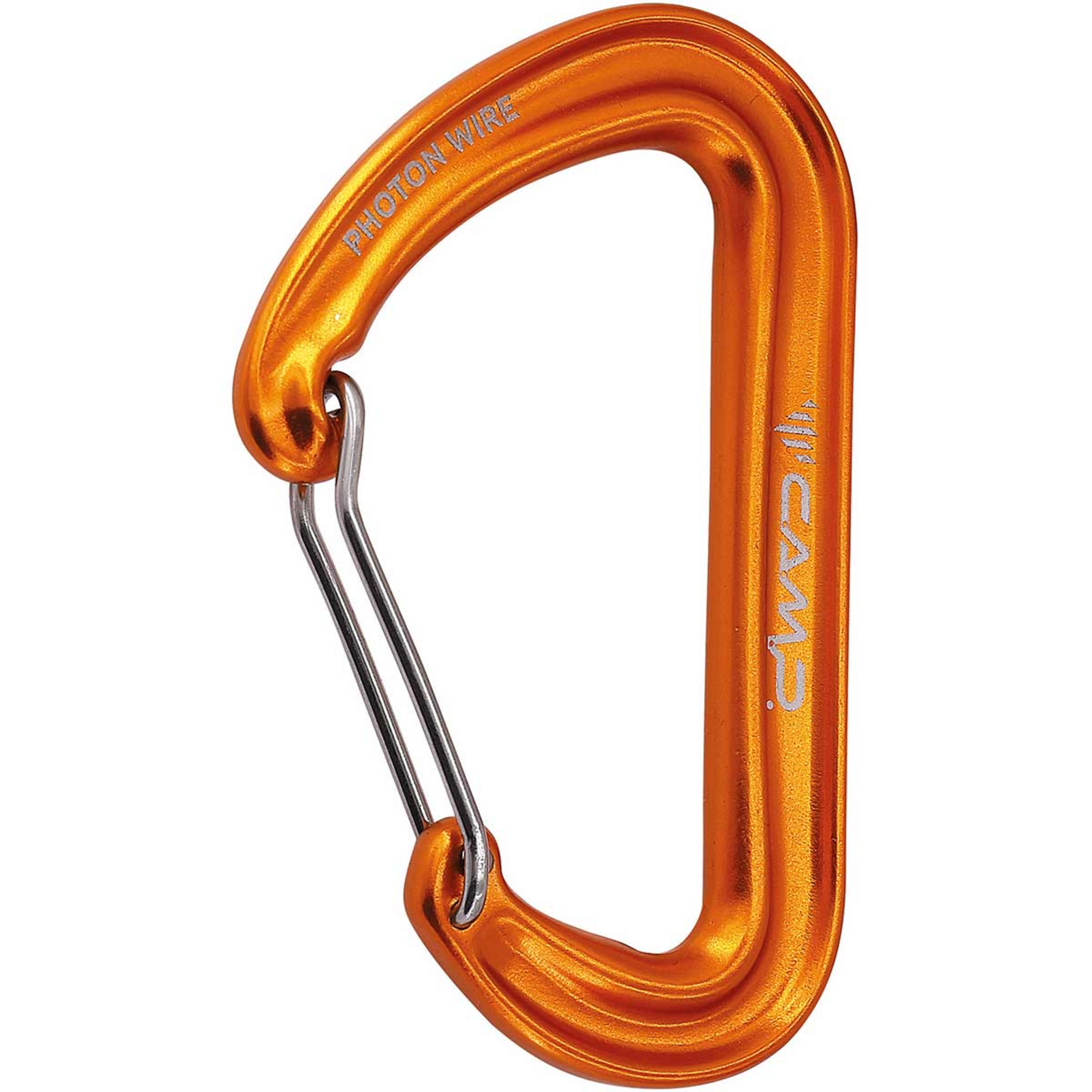 Camp Photon Wire Karabiner Karabiner orange Alpinklettern